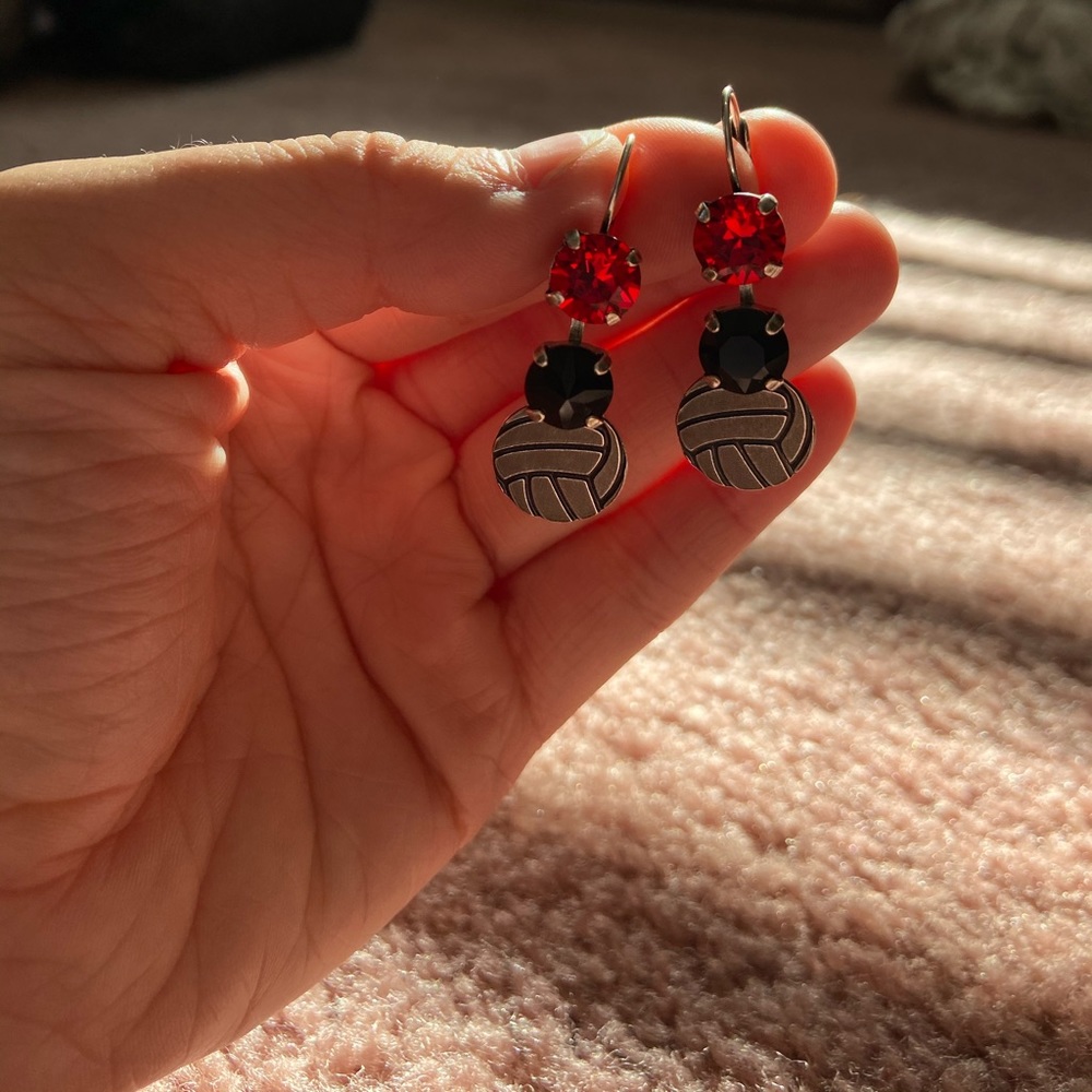 Volleyball Earrings